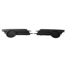 2X Car Front Fog Light Grille Fog Lamp Cover Front Bumper Grill