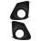 Fog Light Trim Set for 2011-2013 Left & Right 2Pc 6