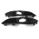 2X Convertitore per Microfono Wireless UHF XLR Ricaricabile Trasmettitore e Ricevitore Microfono per Microfoni Dinamici 0V 4