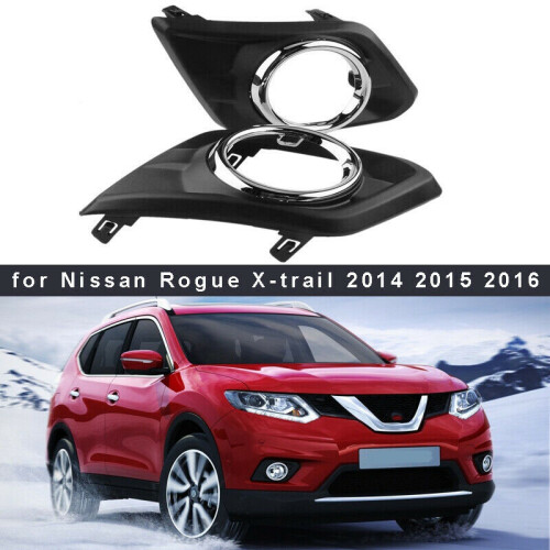 2X Fog Light Covers Set for Rouge 2014 2015 2016 2