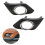 2X Fog Light Covers Set for Rouge 2014 2015 2016 5