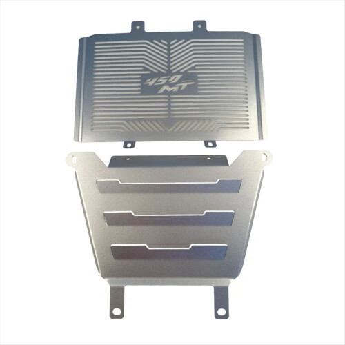For Front Shield Water Tank Protection Net Engine Cover Silver