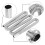 720x Aluminum Crimping Loop Sleeve for 2mm Diameter Wire Rope and Cable 6