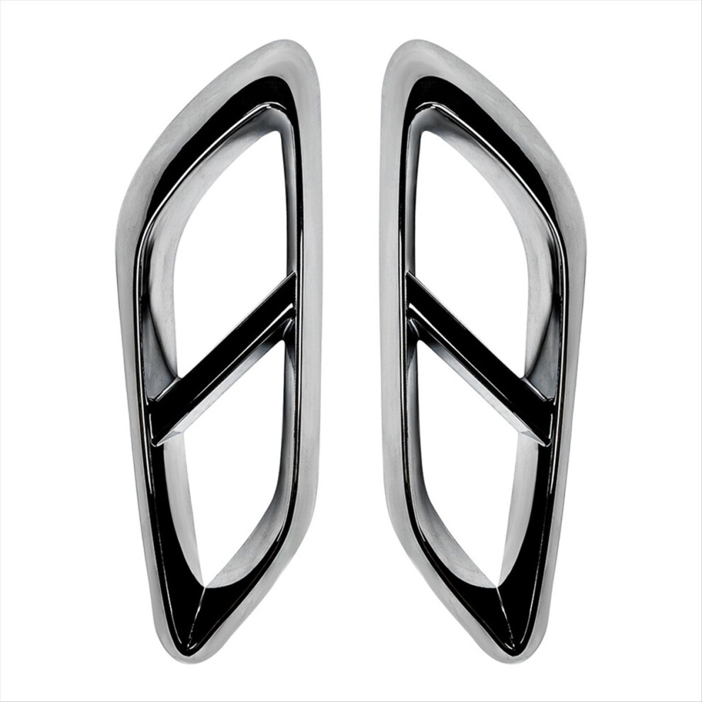 Car Tail Throat Decor Frame For E W214 2024+ Car Exhaust Pipe Trim Cover Stickers Silver 4712500764875
