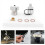 Shutter Button Aperture Wheel Turntable Dial Wheel Unit for  5D4 7D2 OEM Camera Repair Part 4