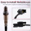 2 Pcs Motorcycle Digital Odometer Sensor Cable Assembly Speedometer Meter Counter Accessories Modification Accessories 6