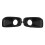 Front Bumper Fog Light Lamp Bezel Cover for 2015-2018 1
