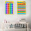 Children Wall Chart Numbers 1-100 Educational-30x42cm-13 5