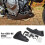 5X Aluminum Alloy Security Automatic Window Gate Lock Spring Bounce Door Bolt , Black 4