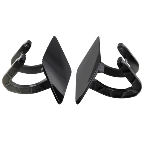 1 Pair Front Bumper Headlight Cover For 2