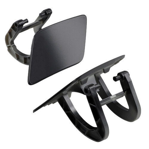 1 Pair Front Bumper Headlight Cover For 1
