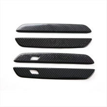 Car Door Window Lift Panel Cover Trim Carbon Fiber for Explorer 2020 2021 2022 2023 Interior Accessories