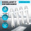 5Pcs Five-Pointed Star Coaster Bracket Silicone Mold DIY Coaster Storage Rack Crystal Epoxy Resin Mold 6
