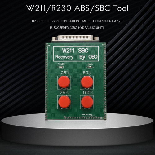 for OBD W211 R230 ABS Tool Repair Code C249F Reset Tool for Be -Nz 2