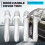 5Pcs Five-Pointed Star Coaster Bracket Silicone Mold DIY Coaster Storage Rack Crystal Epoxy Resin Mold 5