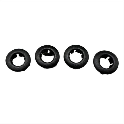 51418200729 4Pcs Car Door Panel Lock Knob Bushing Trim Ring for E46