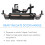 For  CX-5 2017-2021 Front Bumper Bracket KB8A-50-163B/KB8A-50-153B 6