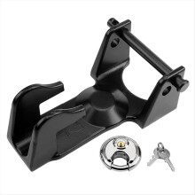Motorcycle Helmet Lock Mount Hook with 2 Keys Side Anti-Theft Security Lock for ZX4R ZX4RR 2023 2024 ZX-4R