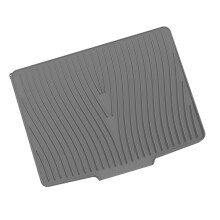 Silicone Drain Pad Dish Drying Mat Slip Resistant Heat-grey