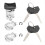 3X Saxophone Microphone Holder for Wind Instrument Mic Mount Durable Stand Microphone  Shock Mount Holder 1