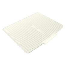 Kitchen Counter Silicone Drying Mat With Heat Resistance-White