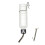 Rabbits Cage Water Bottle Pet Hangable Drinking Bottle-350ml 1