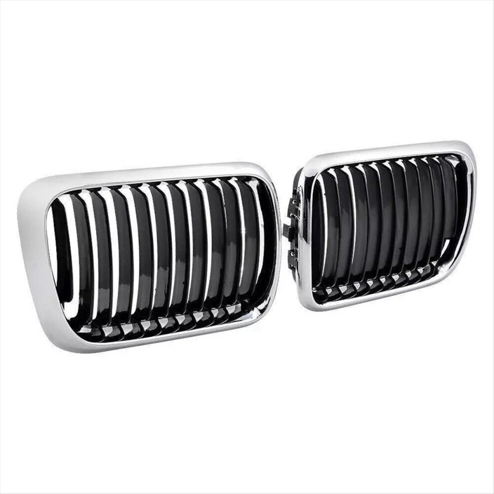 Car Front Kidney Grilles Front Hood Racing Grills For 3 Series E36 M3 328I 1997-1999 51138195152 51138195151 Light 4712500755224