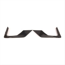 Front Bumper Lower Mesh Trim Fog Lamp Frame Spoiler for Focus Sport MK4 2018-2021 2369984 2369991 Gloss Black