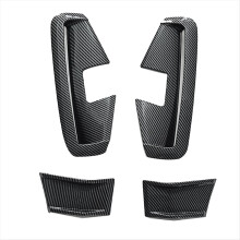 Car Front Bumper Side Canards Splitter Spoiler for 4 Series G22 MP 2021-2024 Front Wind Blade Fang Spoiler