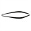 Car Front Headlight Cover Head Light Lamp Eyelid Eyebrow 3