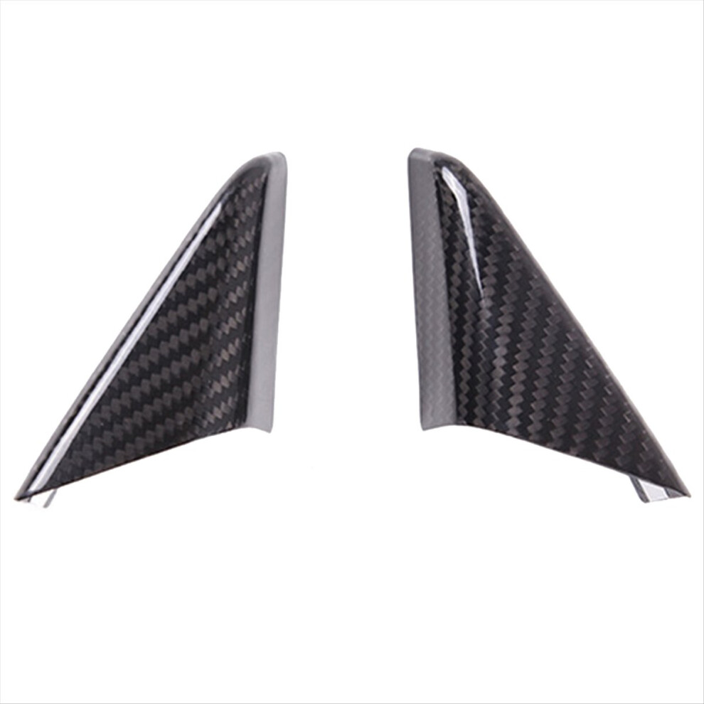 Real Carbon Fiber Car A Pillartriangle Cover For 718 911 2012-2019 Decorative Cover Gloss Black 4712500741753