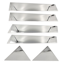 For Shadow Spirit 750 1100 VTX1300 VTX1800 Chrome Motorcycle Mirrors 10MM