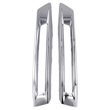 1Pair Chrome Car M Sport Front Bumper Grill Moulding Trim 51118047727 51118047728 for  7 Series F01 F02