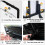 Lockable Front License Plate Holder for Model Y Model 3 4