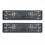 2pcs European License Plate Frame Auto Accessory Waterproof Holder 2