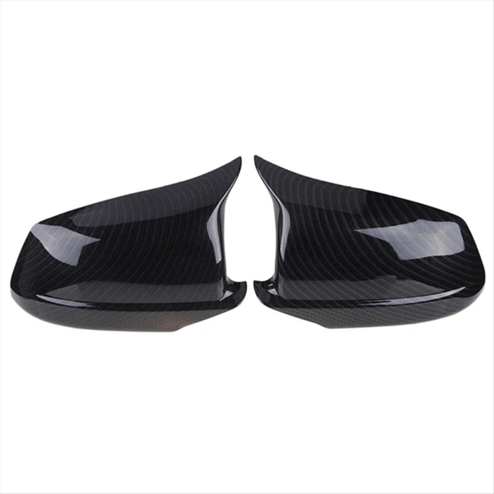 Rearview Mirror Covers Wing Side Mirror Caps For 5 Series F10 F11 F18 Pre- 51167216369,51167216370 Carbon Fiber 4712500747304