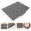 Silicone Dish Drying Mat For Kitchen Countertops Slip-Black 5