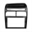 9 Inch Car Audio Frame Car Radio Panel GPS Navigation Panel DVD Panel Frame for  207 2009-2013 3