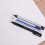 Round Tip Eraser Refill Pack Ultrafine Pencil-Blue and white 6