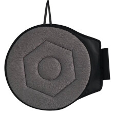360 Rotating Seat Cushion,15.7in Seat Cushion Grey