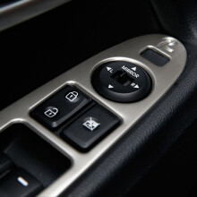 Car Inner Door Window Switch Panel Trim Cover for R 2011-2015 Interior Modification Decal Sticker LHD