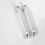1Pair Alloy Car A-Pillar Pull Handle for Land Silver 5