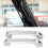 1Pair Alloy Car A-Pillar Pull Handle for Land Silver 4