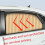 1 Pair Gold Front Car Sunshade Automatic Retractable Car Curtains 5