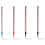 Practical Ballpoint Pen Refills Replacement-Black 2