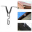 Rain Chain Gutter Clip,Rain Chain Adapter Hook 4