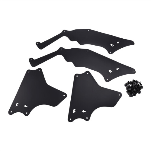 4PCS/Set Front+Rear Guards Seals for Fortuner 1