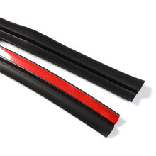 6Pcs Rubber Auto Door Seal Strips Kit Soundproof Noise Reduction