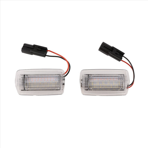 2Pcs White Red Car Led Door Courtesy Light For Wish 1