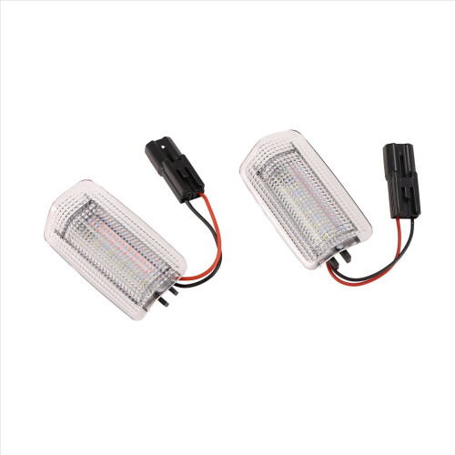 2Pcs White Red Car Led Door Courtesy Light For Wish 2